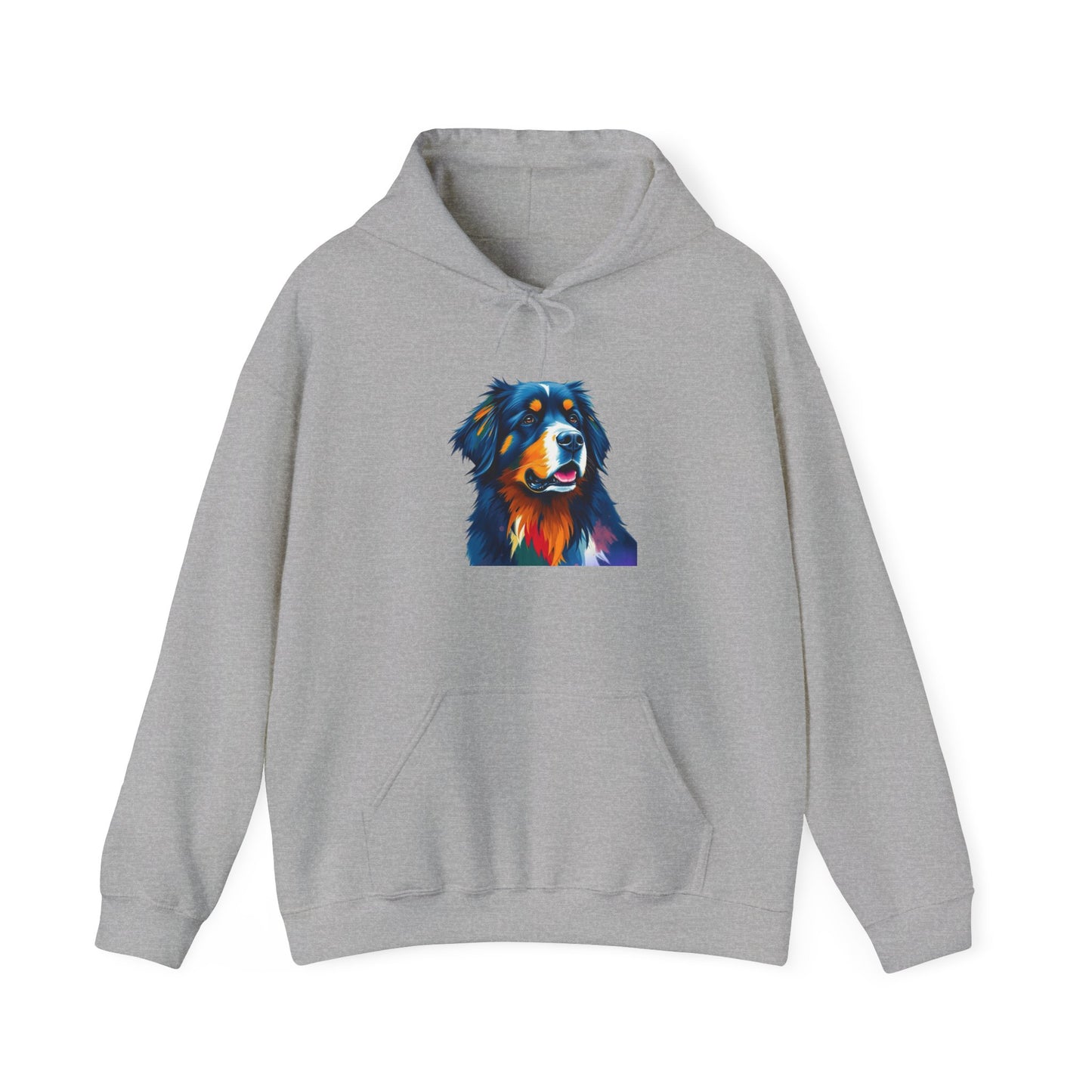 Bernese Mountain Dog Hooded Sweatshirt