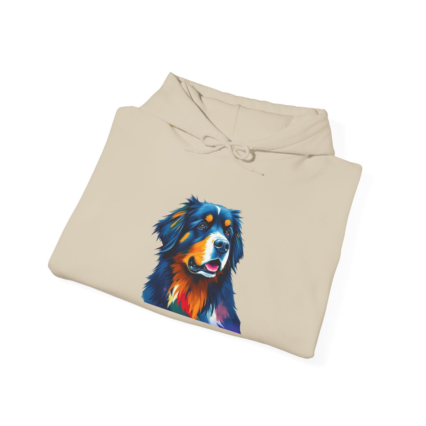 Bernese Mountain Dog Hooded Sweatshirt