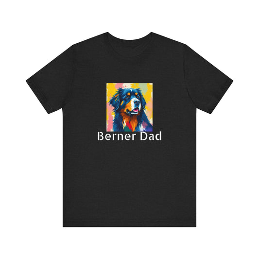 Bernese Mountain Dog Dad Tee, Berner Mom