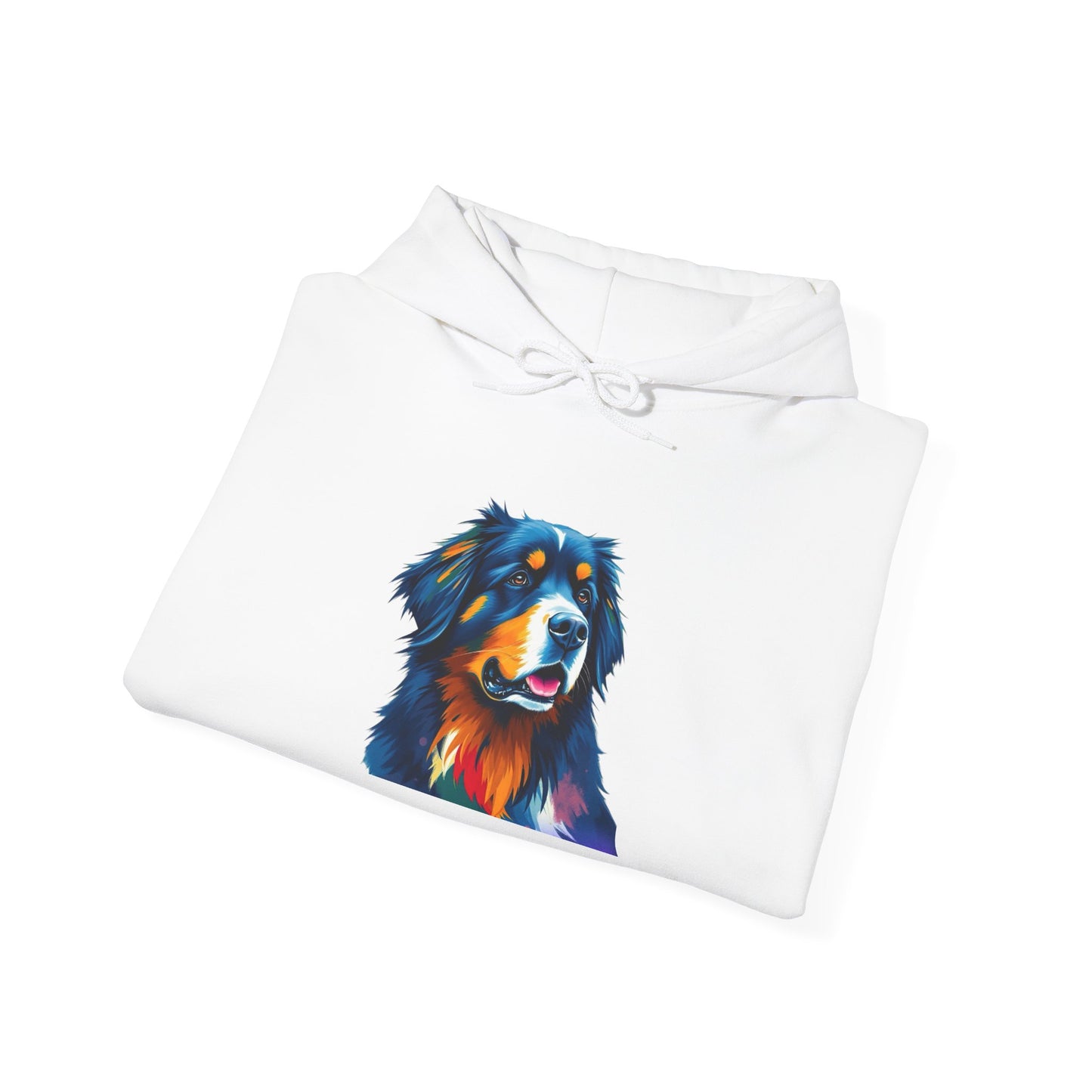 Bernese Mountain Dog Hooded Sweatshirt